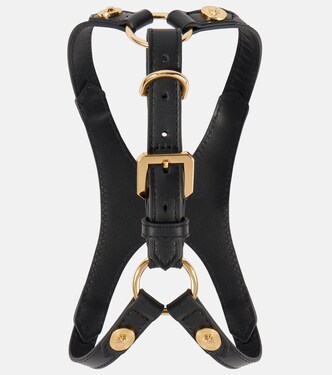 Leather dog harness | Versace Home