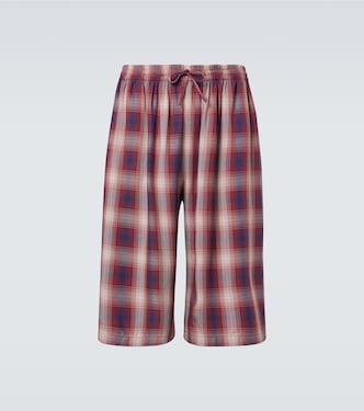 Checked shorts | Acne Studios