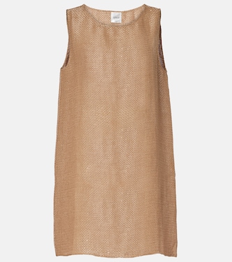 Robe Stella en lin mélangé à sequins | Leset