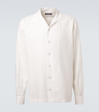 Linen canvas bowling shirt | Dolce&Gabbana