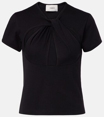 Cutout cotton T-shirt | Coperni
