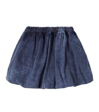 Mara pleated denim skirt | The New Society