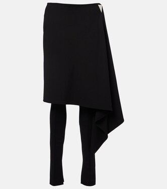 Draped slim pants | The Attico