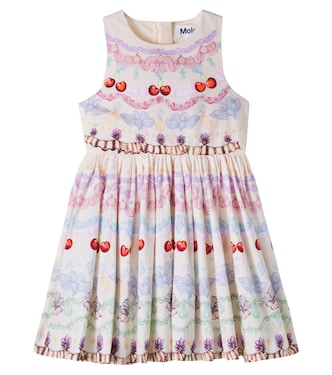 Caisi printed cotton dress  | Molo