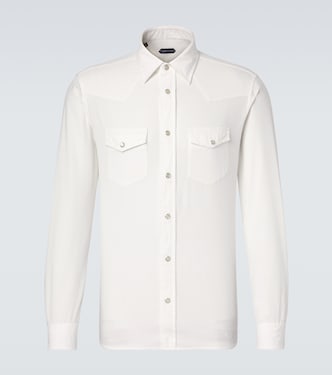 Cotton corduroy Western shirt | Tom Ford