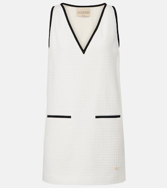 Cotton tweed minidress | Valentino