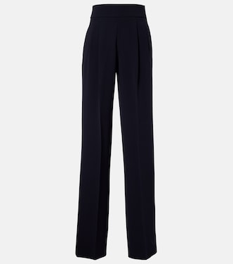 Pleated cady straight pants | Max Mara