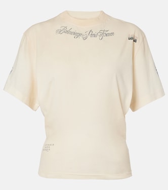 Printed cotton jersey T-shirt | Balenciaga