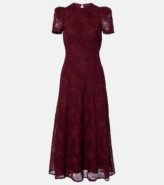 Floral mesh maxi dress | Rotate