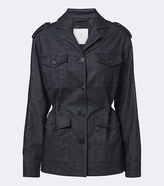 Veste en laine, coton et cachemire | Eleventy