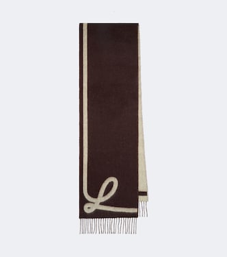 Wool and cashmere scarf | Loewe