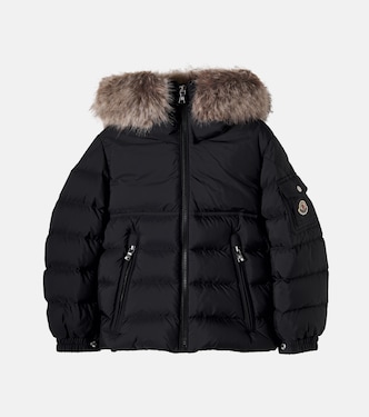 Byron hooded padded down jacket | Moncler Enfant