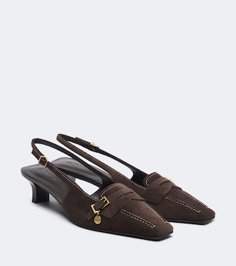 Salones destalonados de ante | Tod's