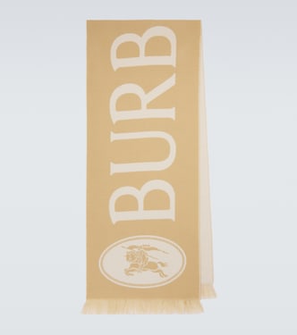 Logo wool scarf | Burberry