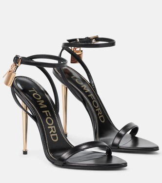 Padlock leather sandals | Tom Ford