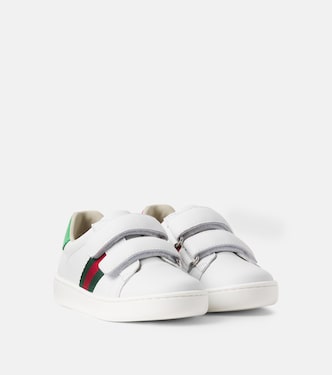 Ace leather sneakers | Gucci Kids