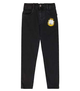 x Garfield printed mid-rise straight jeans | Marc Jacobs Kids
