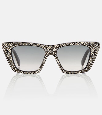 Cat-Eye-Sonnenbrille mit Kristallen | Celine Eyewear