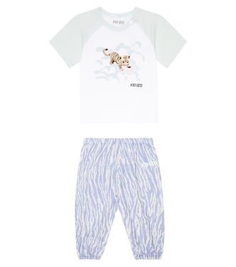 Baby logo T-shirt and pants set | Kenzo Kids