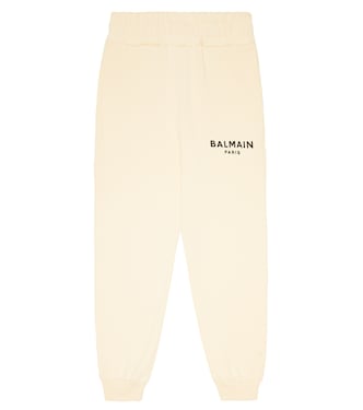 Logo cotton sweatpants | Balmain Kids