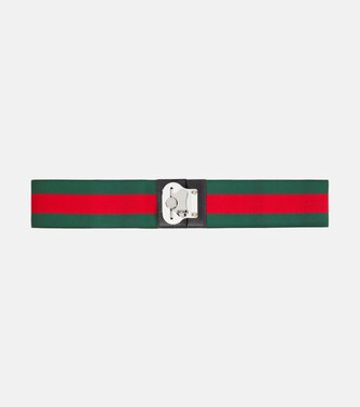 Web Stripe luggage strap  | Gucci