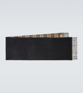 Burberry Check cashmere scarf | Burberry