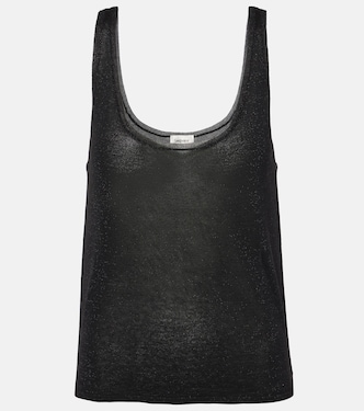 Lamé top | Saint Laurent