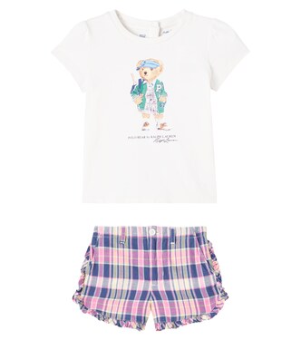Baby Set Polo Bear aus T-Shirt und Shorts | Polo Ralph Lauren Kids