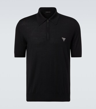 Polohemd aus Schurwolle | Prada