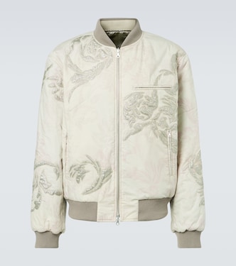 Embroidered cotton bomber jacket | Dries Van Noten