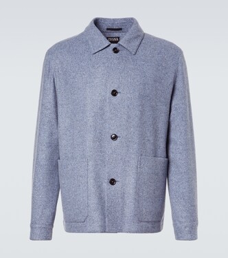 Cashmere and silk overshirt | Zegna