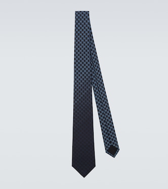 GG silk jacquard tie | Gucci