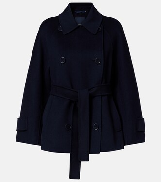 Louise 벨티드 더블 브레스티드 버진 울 재킷 | 'S Max Mara