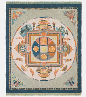 Embroidered cotton throw | Etro