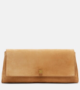 Audrey suede clutch | Khaite
