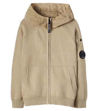 Lens cotton hoodie | C.P. Company Kids