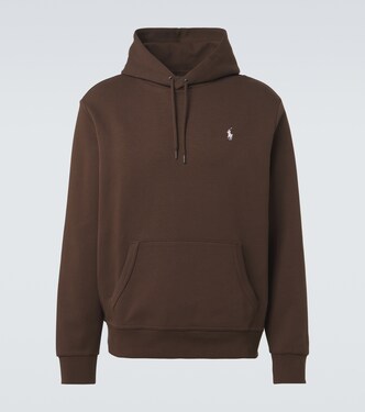Cotton-blend jersey hoodie | Polo Ralph Lauren