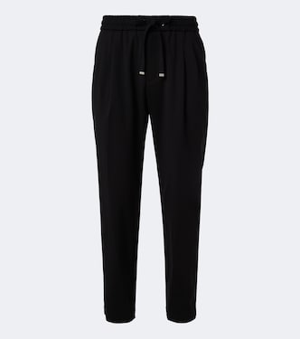 Wool-blend straight pants | Dolce&Gabbana