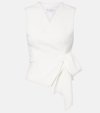 Draped cady vest | Max Mara