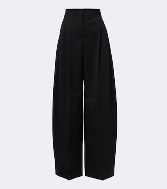 Pantalon ample en laine vierge | Mugler