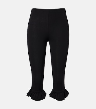 Pantalones capri Playa de jersey con volantes | Jacquemus