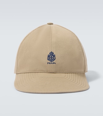 Gorra de lona con logo | Prada