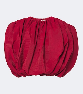 Cropped Top aus einem Seidengemisch | Magda Butrym
