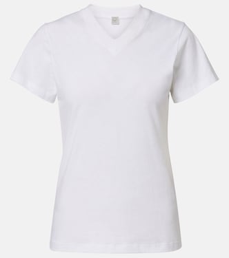 T-Shirt aus Baumwoll-Jersey | Toteme