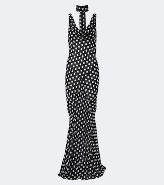 Robe longue Harper à pois | Alexandra Miro