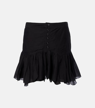 Daneen ruffled cotton-blend miniskirt | Marant Etoile