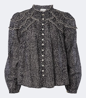 Christa polka-dot cotton blouse | Marant Etoile