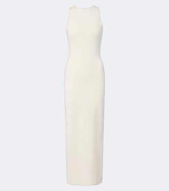 Verziertes Maxikleid Saba aus Strick | SIR