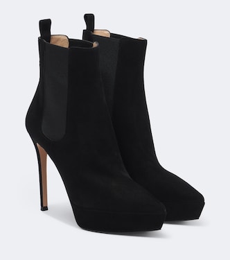 Botines con plataforma de ante | Gianvito Rossi