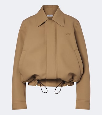 Double L cotton blouson jacket | Loewe